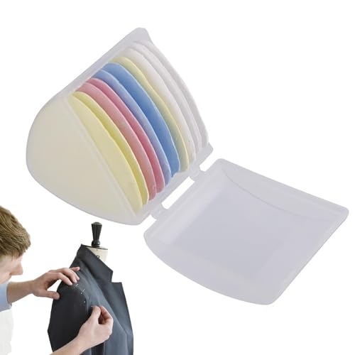 Lexsyn Nähstoffkreide, Schneiderkreide | Kleidungs-Tracing-Maker-Tool, löschbare Dreieckskreide | Quiltzubehör für professionelle Schneider, Designer und Schneiderinnen Lexsyn Nähstoffkreide, Schneiderkreide | Kleidungs-Tracing-Maker-Tool, löschbare Dreieckskreide | Quiltzubehör für professionelle Schneider, Designer und Schneiderinnen von Lexsyn