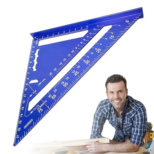 Lineal Metall - Metrischer Winkelmesser | Metall Präzisionsmesswerkzeug für Anwendungen in Holzbearbeitung, Bauwesen, Technischem Zeichnen, Architektur und Ingenieurwesen Lineal Metall - Metrischer Winkelmesser | Metall Präzisionsmesswerkzeug für Anwendungen in Holzbearbeitung, Bauwesen, Technischem Zeichnen, Architektur und Ingenieurwesen von Lexsyn