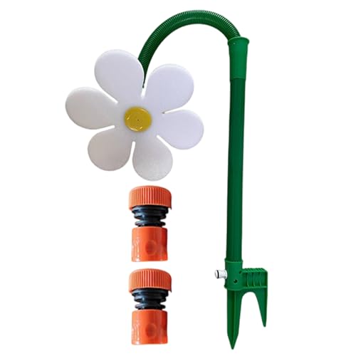 Tanzender Blumen Sprinkler,360 Grad Drehbarer Gartensprenger | Dekorativer Gartensprenger Für Rasen Spielplatz Hinterhof Kinderspaß Hund Abkühlung von Lexsyn