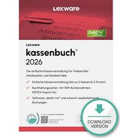 LEXWARE Kassenbuch 2026 Software Vollversion (Download-Link) von Lexware