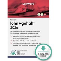 LEXWARE Lohn + Gehalt 2026 Software Vollversion (Download-Link) von Lexware