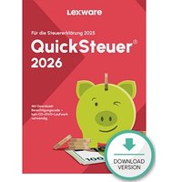 LEXWARE QuickSteuer 2025 (für das Steuerjahr 2024) Software Vollversion (Download-Link) von Lexware