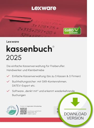 Lexware Kassenbuch 2025 - ABO Lexware Kassenbuch 2025 - ABO von Lexware