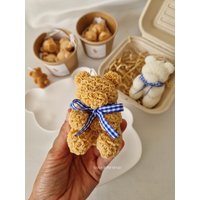 Bärenkerze Rapswachs Bearcandle Geschenkidee Souvenier Babiegeschenk | Bärenseifen von Leylasseifenshop
