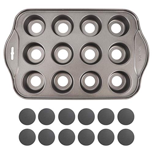 Leylor Kuchenform-Kohlenstoffstahl Mini Runde Käsekuchenform Antihaft DIY Backen Kuchenform Backformen Küchenutensilien von Leylor