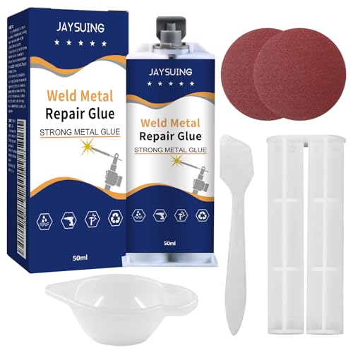 Metallkleber, Metallkleber Extra Stark, Zweikomponentenkleber Metall für die Reparatur von Oberflächenrissen und -ausbrüchen in Metall, Edelstahl, Kunststoff, Holz, Keramik usw Metallkleber, Metallkleber Extra Stark, Zweikomponentenkleber Metall für die Reparatur von Oberflächenrissen und -ausbrüchen in Metall, Edelstahl, Kunststoff, Holz, Keramik usw von Lezehea