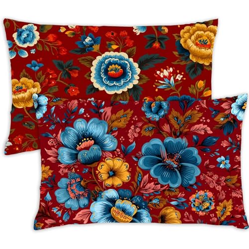 Kissenbezug 40 x 70 Ocker Kopfkissenbezug 40x70 cm 2 Stück Samt Kissen Blumen Dekokissen Rechteck Kissenbezüge Unsichtbarem Reißverschluss Modern Sofakissen für Schlafzimmer Deko Herbst Gifts,444-j Kissenbezug 40 x 70 Ocker Kopfkissenbezug 40x70 cm 2 Stück Samt Kissen Blumen Dekokissen Rechteck Kissenbezüge Unsichtbarem Reißverschluss Modern Sofakissen für Schlafzimmer Deko Herbst Gifts,444-j von Lezewege