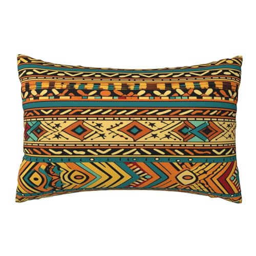 Kissenbezug 40 X 60cm Deko Kissen Boho Kissenbezüge 2er Set, Kissenbezug Weinlese Kissenhülle Herbst Rechteckig Sofakissen Beidseitig Bedruckt Zierkissen Kopfkissenbezug für Couch Deko Wohnzimmer,K383 von Leznzen