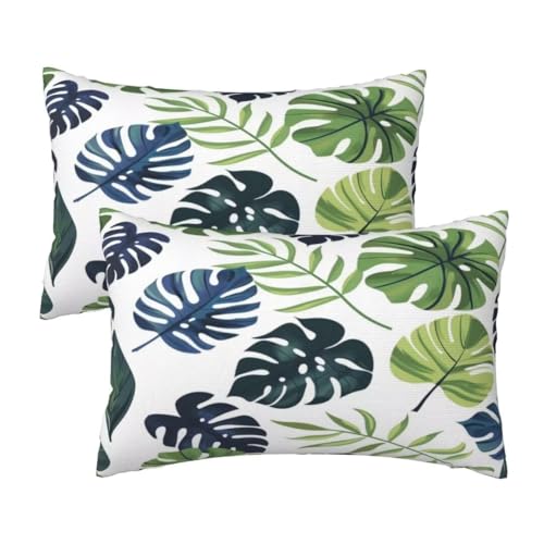 Kissenbezug 40x70 cm 2er set Wetterfest Outdoor Kissen Tropisch Kissenbezüge, Rechteckig Couch Kissen Blume Gartendeko Kissenhülle Herbst Outdoorkissen Kopfkissenbezug für Patio Balkon Deko 16x28 Inch Kissenbezug 40x70 cm 2er set Wetterfest Outdoor Kissen Tropisch Kissenbezüge, Rechteckig Couch Kissen Blume Gartendeko Kissenhülle Herbst Outdoorkissen Kopfkissenbezug für Patio Balkon Deko 16x28 Inch von Leznzen