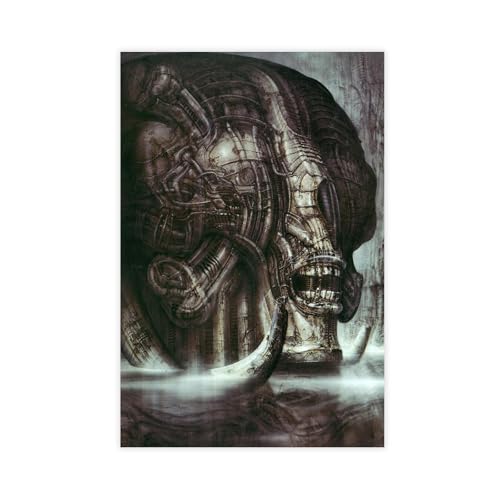 Giger Einzigartiges Kunstwerk, Alien, Xenomorph, biomechanisches Universum, Poster, Leinwandposter, Wandkunst, Dekordruck, Bild, Gemälde für Wohnzimmer, Schlafzimmer, Dekoration, 60 x 90 cm Giger Einzigartiges Kunstwerk, Alien, Xenomorph, biomechanisches Universum, Poster, Leinwandposter, Wandkunst, Dekordruck, Bild, Gemälde für Wohnzimmer, Schlafzimmer, Dekoration, 60 x 90 cm von Lfaser