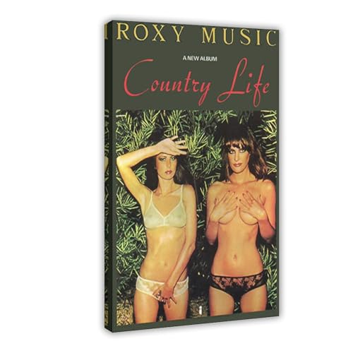 Roxy Music, Country Life 1974 Promo-Poster, Druck, Leinwand, Poster, Schlafzimmer, Dekoration, Landschaft, Büro, Raumdekoration, Geschenk, 20 x 30 cm Roxy Music, Country Life 1974 Promo-Poster, Druck, Leinwand, Poster, Schlafzimmer, Dekoration, Landschaft, Büro, Raumdekoration, Geschenk, 20 x 30 cm von Lfaser