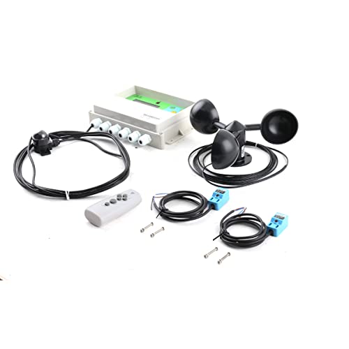 Lfhelper 1 Set Automatisch Solar Tracking System Single Axis Solar Tracker Controller Sun Automatisch Einachsiger Tracking Controller Fernbedienungen mit Windgeschwindigkeitssensor von Lfhelper