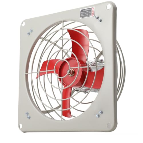 Lfhelper 12 300mm Explosionsgeschützter Lüfter Abluftventilator Auspufflüfter Rohrlüfter Flow Rohrleitungslüfter 120W Explosion Proof Fan Für Büro Fabriken, Lager, Küche 220V von Lfhelper