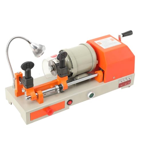 Lfhelper 120W Schlüssel Kopiermaschine elektrisch Schlüsselschneidemaschinen 220V Automatisch Horizontale Schlüsselfräse Schlüsselfräsmaschine Schlüsselfräse mit Schublade von Lfhelper