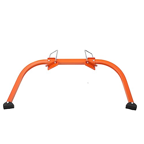 Lfhelper 220kg Leiter-Stabilisator, U-Form Leiter-Abstandshalter für Dachrinne, Flügelspannweite/Wandleiter-Abstandshalter, Gewichtsbewertung, Trichterbefestigung mit Gummipads von Lfhelper