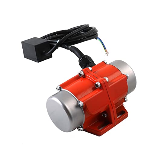 Lfhelper Vibrationsmotor 1 Phase 60W 220V Betonrüttler Elektromotor Asynchroner Vibration Motor Mehrzweckmotor für mechanische Geräte, 3000RPM von Lfhelper
