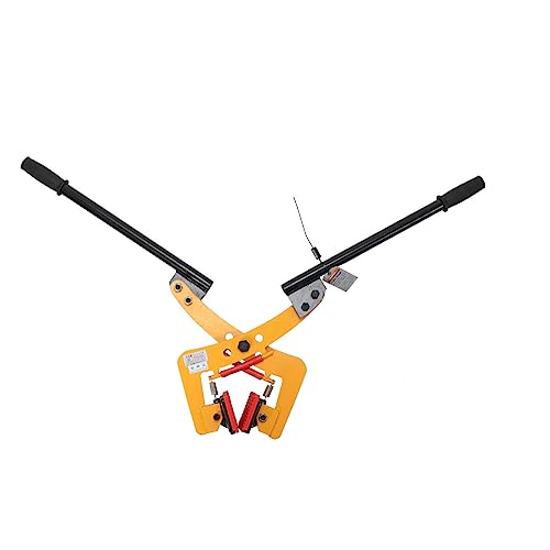Lfhelper Bordsteinzange 4-18cm 350kg Versetzzange Bordsteinträger Pflasterzange Treppenstufenzange Treppenzange Stufenzange Pflastersteinzange Steinträger Steinklemme Werkzeugzange mit Gummihandgriff von Lfhelper