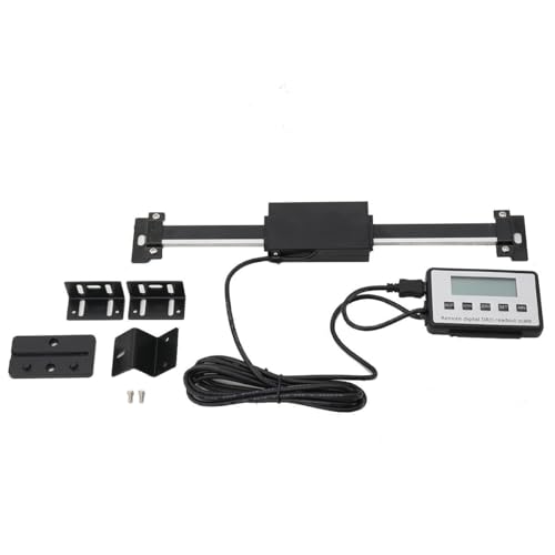 Lfhelper Digitalanzeige LCD Drehmaschinen Linearskala Readout Kit Anbaumeßschieber, Remote Digitalanzeige Messschieber, genaues lineares Ausleseset, mit Magneten für Drehmaschine Fräsmaschinen 0-150mm von Lfhelper