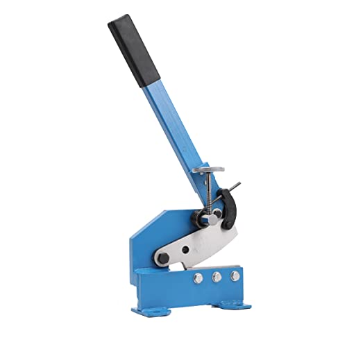 Lfhelper Handhebelschere 125mm Hebelschere Blechschere Schlagschere Blech Schere Manuell Metallschere Messerlänge Lang Griff Stahl Blechschere Schlagschere Metall-Cutter für Blech und Metall, Blau Lfhelper Handhebelschere 125mm Hebelschere Blechschere Schlagschere Blech Schere Manuell Metallschere Messerlänge Lang Griff Stahl Blechschere Schlagschere Metall-Cutter für Blech und Metall, Blau von Lfhelper