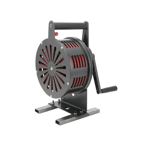 Lfhelper Handsirene Handkurbel-Alarm 125dB Tragbarer Sirene Handkurbel Alarmsirene Aluminiumlegierunghäuse Manuell Bedienter Luftangriffshorn/Alarm LK-120A für Fabriken Schulen Küstenwachen mit Basis Lfhelper Handsirene Handkurbel-Alarm 125dB Tragbarer Sirene Handkurbel Alarmsirene Aluminiumlegierunghäuse Manuell Bedienter Luftangriffshorn/Alarm LK-120A für Fabriken Schulen Küstenwachen mit Basis von Lfhelper