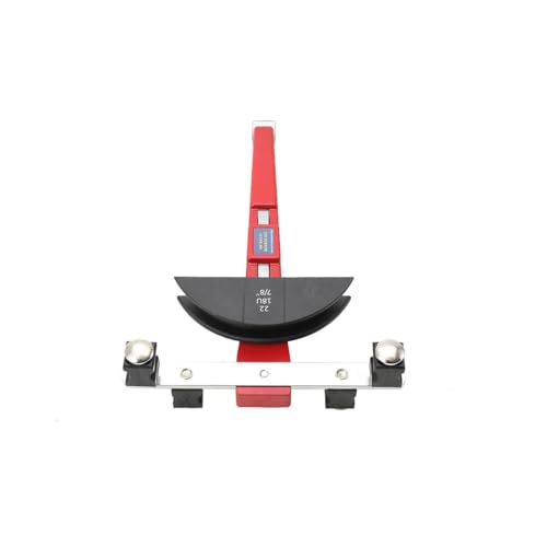 Lfhelper Manueller Rohrbieger Handrohrbieger Rohrbiegemaschine Set mit Biege-Satz 6~22mm (1/4-7/8) Biegeradius bis 90° mit Rohrschneider und Entgrater für Kupfer, Hydraulikbereich, Kühlsysteme von Lfhelper