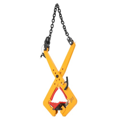 Lfhelper Max. 350kg Versetzzange Bordsteinversetzzange Bordsteinzange Hebezange Bordstein Steinträger Heber Steingreifer, Bordsteinträger Klinkergreifer Pflastersteinzange Pflasterträger 30-51cm von Lfhelper