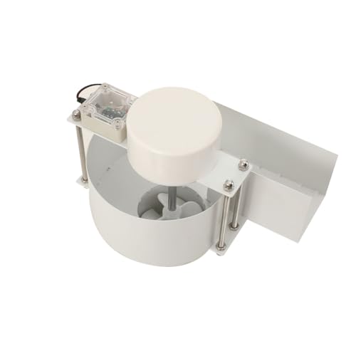 Lfhelper Mini Wasserkraft Generator, 12V-24V 150W Axialturbinen-Wasser Generator, 200–800RPM Hydro Energieerzeuger Wasserkraftgenerator von Lfhelper