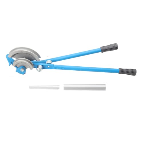 Lfhelper Rohrbieger 2-in-1 Manueller Biegezange 0-90 Grad Rohrbieger Rohrbiegegerät 15mm/22mm Handbieger Biegemaschine Kupferrohr-Biegewerkzeuge mit Rutschfest Griff für Kupfer Aluminium Rohre, Blau von Lfhelper