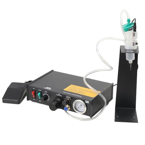 Lfhelper Semi-Automatic Glue Dispenser 20W Lötpaste Klebstoffspender Halbautomatischer/Manueller Kleber Dispenser mit Fußschalter 0.01-30s Timing Solder Paste Controller Glue Dropper Lfhelper Semi-Automatic Glue Dispenser 20W Lötpaste Klebstoffspender Halbautomatischer/Manueller Kleber Dispenser mit Fußschalter 0.01-30s Timing Solder Paste Controller Glue Dropper von Lfhelper