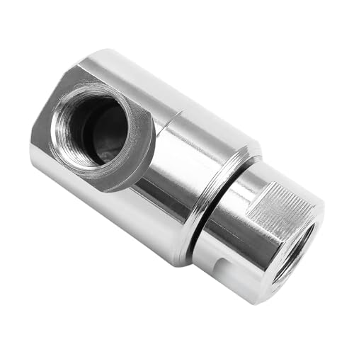 1,27 cm Schlauchtrommel, drehbar, 5024-Ni FXF-Anschluss, robuster Stahl für industrielle Gartenarbeit von LfrXtra