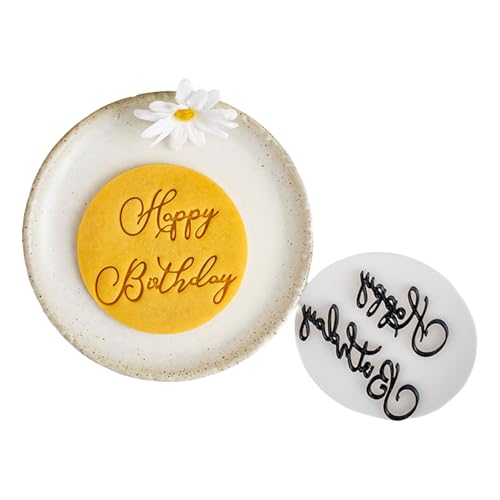 Cookie Formen Geburtstagsthema Backwerkzeug Kunststoff Textur Für Geburtstagsbacken Und Kreativer Küche Backkeks Geeignet von LfrXtra