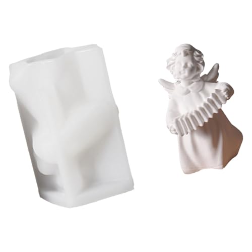 Engelsflügel-Silikonformen für Seife, Schokolade, Hochzeitsdekoration, geflügeltes Mädchen, Silikon-Backformen, lebensmittelechtes Silikon, Engelsform von LfrXtra