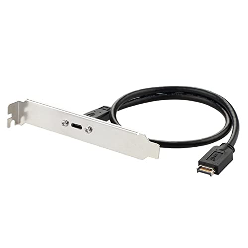 LfrXtra 10 USB 3.1 Header Header Typ E Männlich Zum Typ C Anschlussmotherboard Erweiterungsadapterkabel Für W PCI BAF von LfrXtra