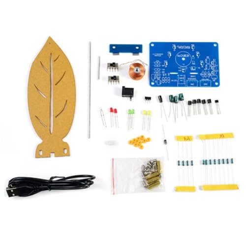 LfrXtra Elektromagnetische Schwunglöt Kits Für Stammausbildung Blattformpendel Nadel Mit LED Light Electronics Project von LfrXtra