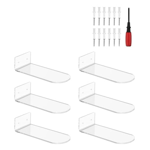 LfrXtra Schwebende Acryl-Wand-Schuhregale, zeitgenössische schwebende Acrylregale für Schuhe, Wandhalterung, Display-Halter LfrXtra Schwebende Acryl-Wand-Schuhregale, zeitgenössische schwebende Acrylregale für Schuhe, Wandhalterung, Display-Halter von LfrXtra