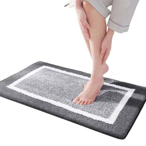 LfrXtra Verdickte Antislip Bad Matte Super Saugle Teppich Für Toilette Und Eingangsbereich Antiskid Teppich Verdickte Absorbierende Türmatte von LfrXtra
