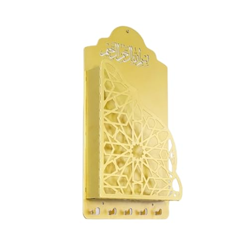 LfrXtra Wandregal für Zuhause, Arabisches Festival, Koran, Bücherhalter mit Aufhänger, Haken für Islamiker, Zuhause und Moschee Wanddekoration LfrXtra Wandregal für Zuhause, Arabisches Festival, Koran, Bücherhalter mit Aufhänger, Haken für Islamiker, Zuhause und Moschee Wanddekoration von LfrXtra