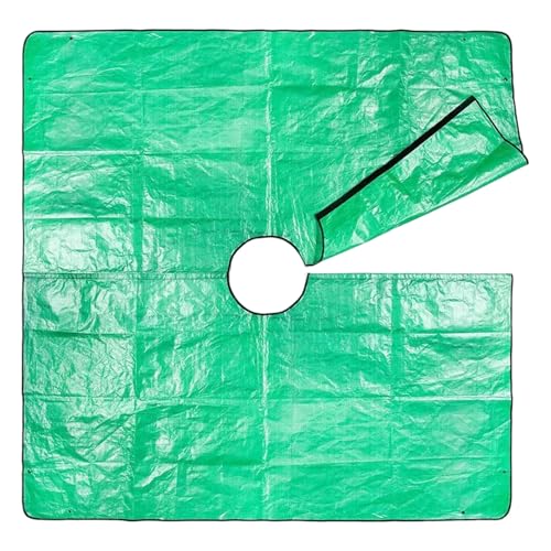 LfrXtra Wasserdichtes Trimmplan 78 7 "x78 7" Mit 12 Zoll Zentralloch Und 4 Eckschnallen Für Eine Effiziente Blattsammlung LfrXtra Wasserdichtes Trimmplan 78 7 "x78 7" Mit 12 Zoll Zentralloch Und 4 Eckschnallen Für Eine Effiziente Blattsammlung von LfrXtra