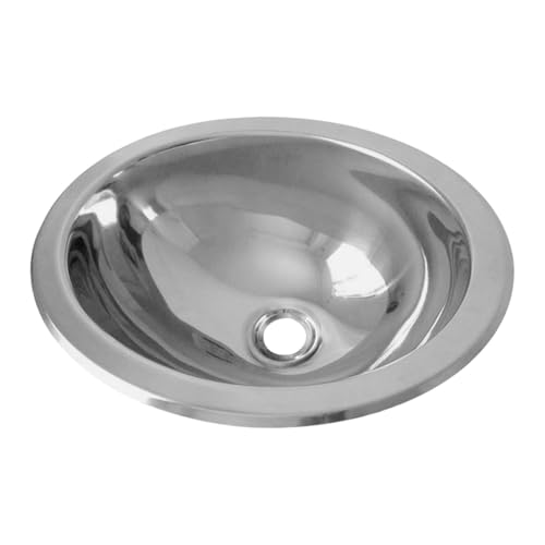 Moderne Ovale Robuste Edelstahl Waschbecken Designs Für Tragbare Wohn Und Outdoor Aktivitäten Täglich Lässigen Gebrauch von LfrXtra