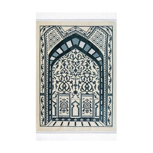 Muslimische Gebetsmatten, weich, für Schlafzimmer, Haus, Waschküche, rutschfester Teppich Muslimische Gebetsmatten, weich, für Schlafzimmer, Haus, Waschküche, rutschfester Teppich von LfrXtra