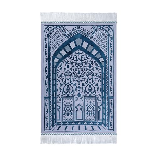 Muslimische Gebetsmatten, weich, für Schlafzimmer, Haus, Waschküche, rutschfester Teppich Muslimische Gebetsmatten, weich, für Schlafzimmer, Haus, Waschküche, rutschfester Teppich von LfrXtra