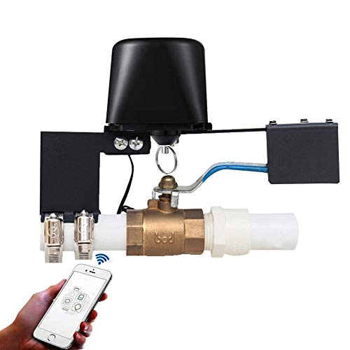 LgowithU Smart Water Valve WIFI/Bluetooth Wasserventil Steuerung, Sprachsteuerung Wasserventil Kompatibel mit Alexa und Google, Automatische Ventilsteuerung für Küche, Garten, Bauernhof von LgowithU