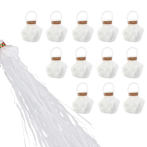 12 Stück Wurf Luftschlangen Bombe, Luftschlangen Werfen Weiße, Wurf Luftschlangen Hochzeit, Hand Werfen Streamer Konfetti Luftschlangen für Geburtstag Hochzeiten Weihnachten Karneval Abschlussfeier 12 Stück Wurf Luftschlangen Bombe, Luftschlangen Werfen Weiße, Wurf Luftschlangen Hochzeit, Hand Werfen Streamer Konfetti Luftschlangen für Geburtstag Hochzeiten Weihnachten Karneval Abschlussfeier von Lguaquanx