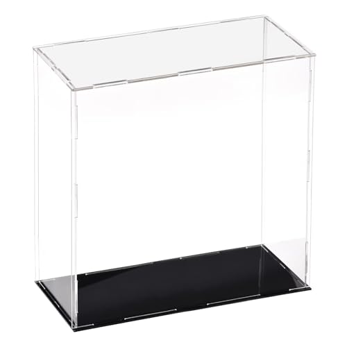 Staubdichte Acryl-Box, ineinandergreifendes Design, Vitrine für Münzen und Medaillen, 25 x 35 x 40 cm von Lhayeu