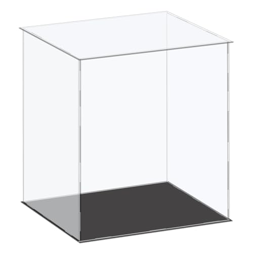 Staubdichte Acryl-Box, ineinandergreifendes Design, Vitrine für Münzen und Medaillen, 35 x 45 x 45 cm von Lhayeu