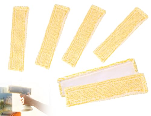 Lhbwhiz 4 Stück Fensterreiniger Ersatzpads,Hohe Reinigungsleistung Fenstersauger Ersatzteile,Ersatzmikrofaser Wischmopppad,Mikrofaser Wischbezug Zubehör Pads,Kompatibel mit Kärcher WV2 WV5 Lhbwhiz 4 Stück Fensterreiniger Ersatzpads,Hohe Reinigungsleistung Fenstersauger Ersatzteile,Ersatzmikrofaser Wischmopppad,Mikrofaser Wischbezug Zubehör Pads,Kompatibel mit Kärcher WV2 WV5 von Lhbwhiz