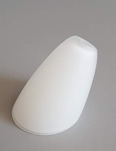 Lampenschirm Schute Ersatzglas Lampenschirm G4 Opalglas weiß matt abgeschrägt Ø4,5cm (abgeschrägt G4 weiß) von Lhh