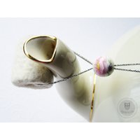 Tropfenfänger - Rosa Lotusblüte, Gummi in Silber Tropfenfänger - Rosa Lotusblüte, Gummi in Silber von LiAnnKunterbunt