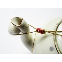 Tropfenfänger - Roter Fisch, Gummi in Gold von LiAnnKunterbunt