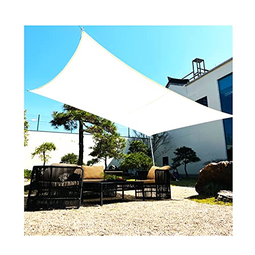 2/3/4/5m Sun Shade Sail Outdoor 95% Sun Protection Shade Sail Waterproof Sunshade Cloth Rectangle Sunscreen Awning Canopy for Garden Patio Summer Camping Yard Balcony LiJJi von LiJJi